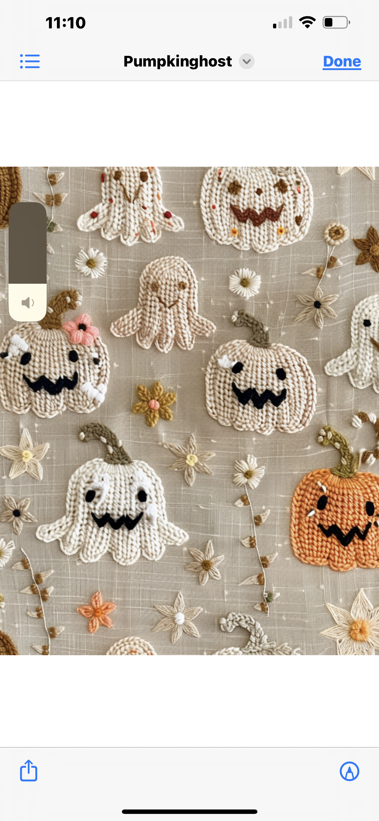 Ghostie pumpkin