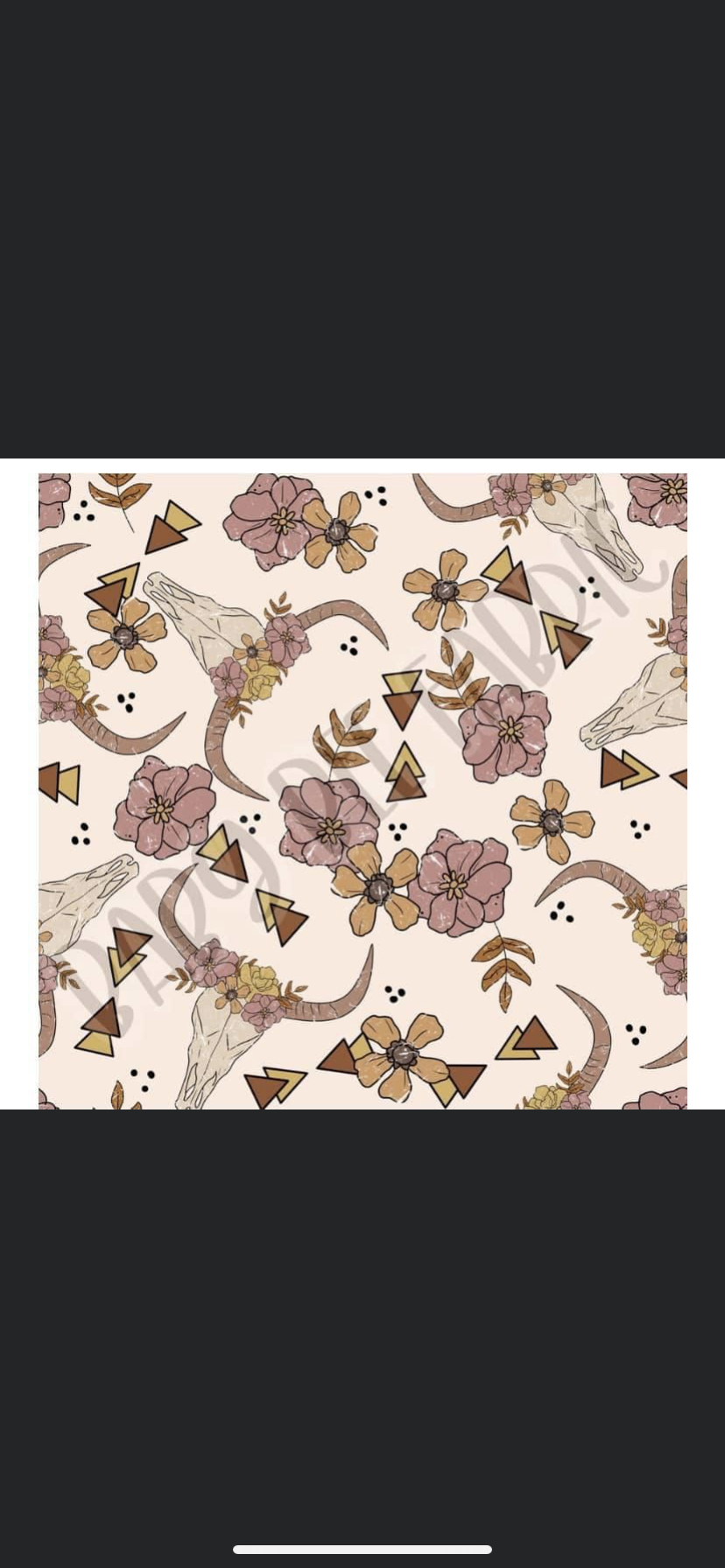 Cowgirl fabric (pick fabric with outfit)