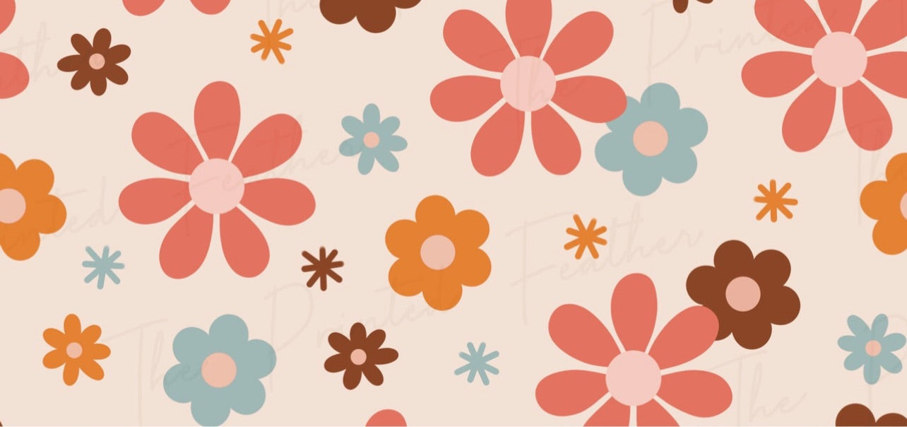 Spring retro floral