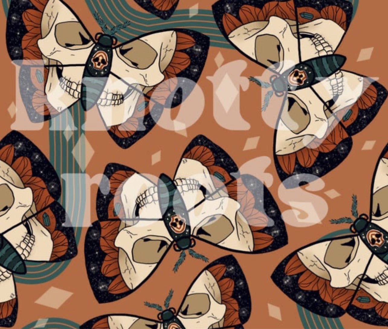 Skull butterfly