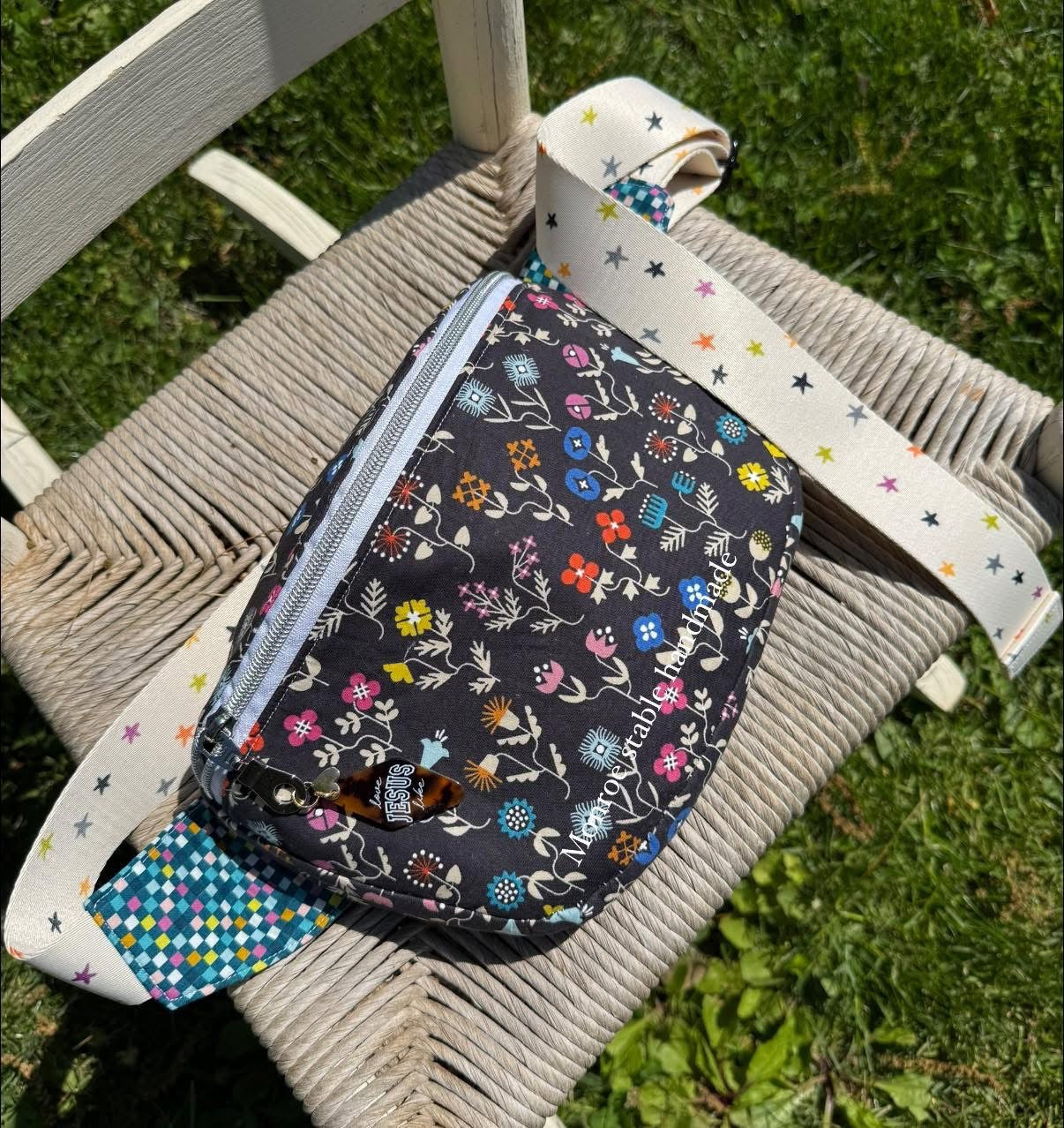 Preorder retro bum bag (charm & star strap added) inside is the matching checker.