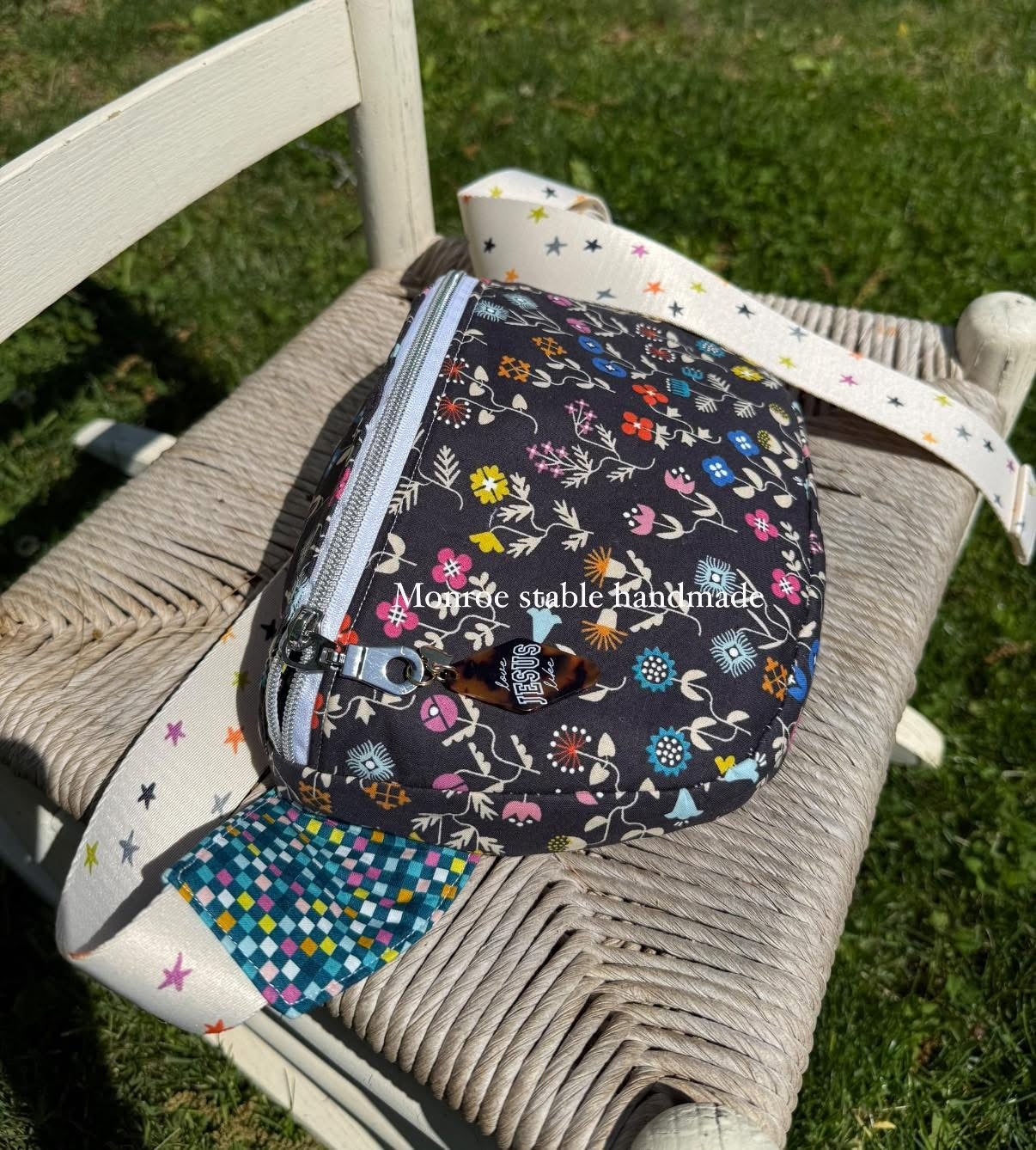 Preorder retro bum bag (charm & star strap added) inside is the matching checker.