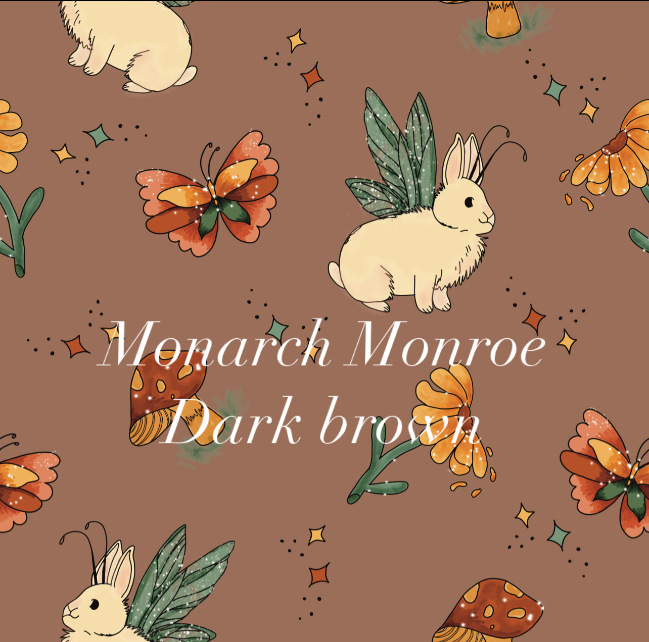 Fairy bunny seamless 4 background available