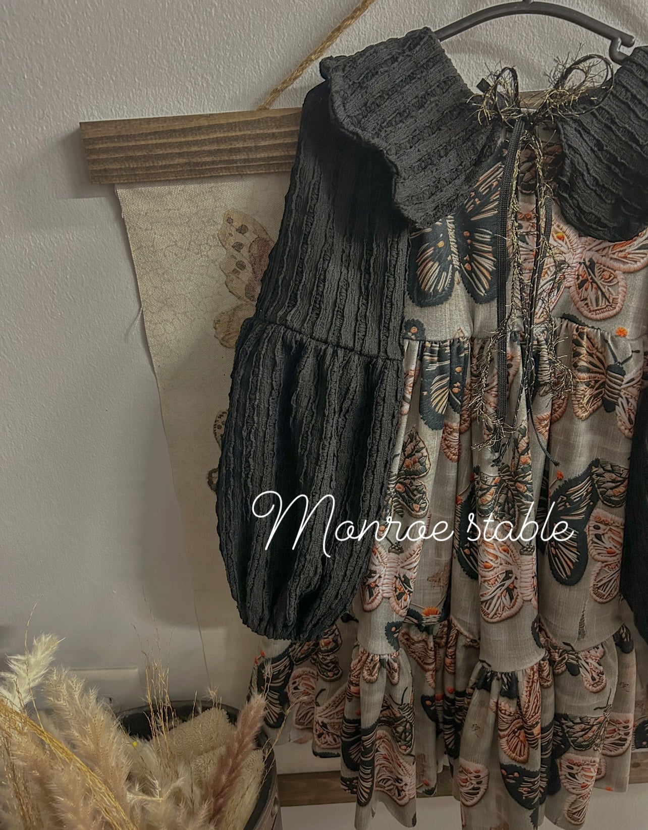 Monarch flow dress as is or pick fabric