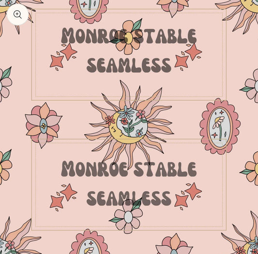 Pink sun/moon new