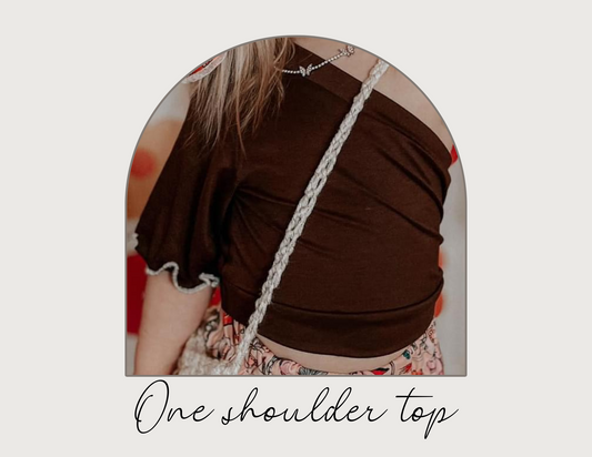 One shoulder crop