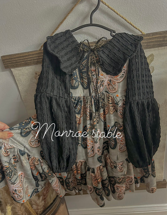 Monarch flow dress as is or pick fabric