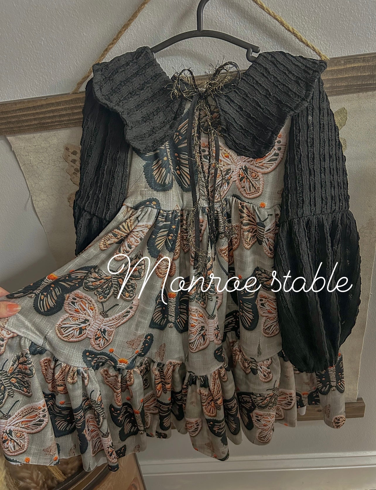 Monarch flow dress as is or pick fabric