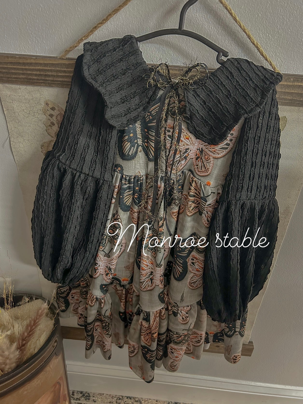 Monarch flow dress as is or pick fabric