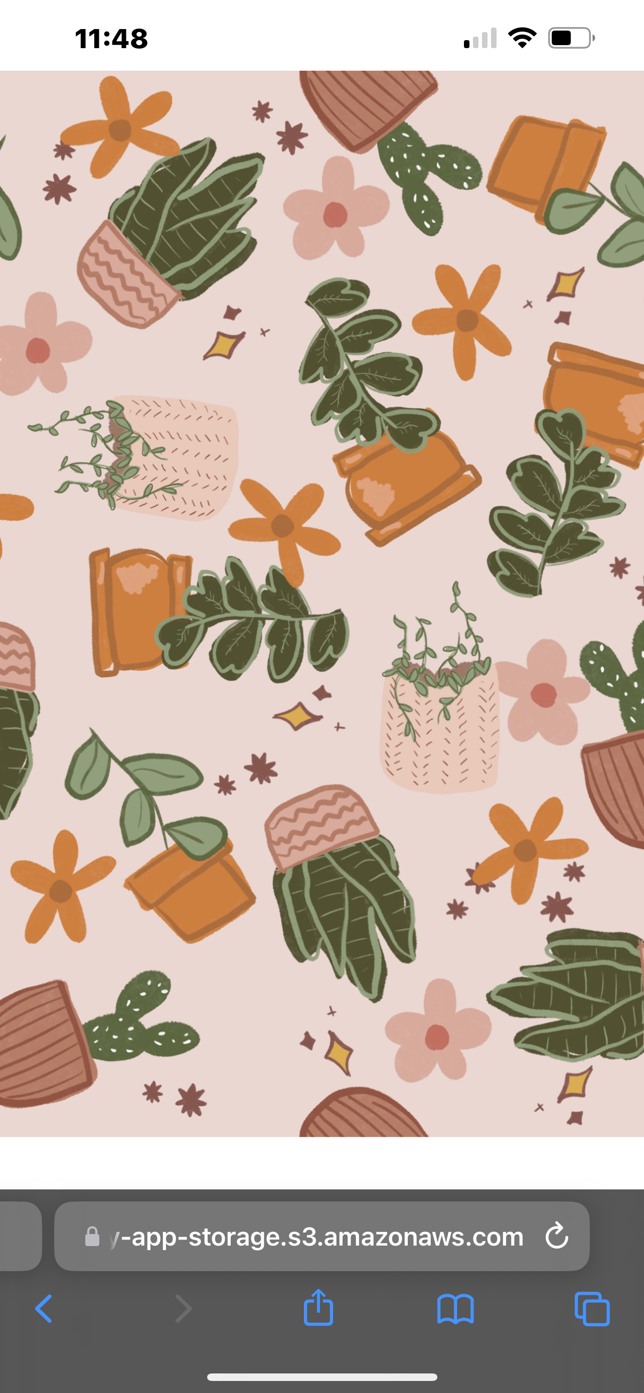 Boho Plant print