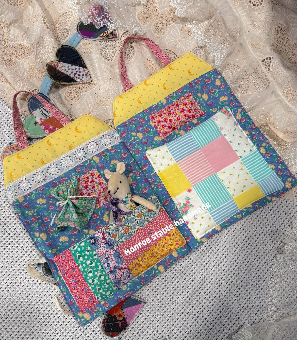 One of a kind RTS mice house medium size  (couch will come with solid -not quilted)