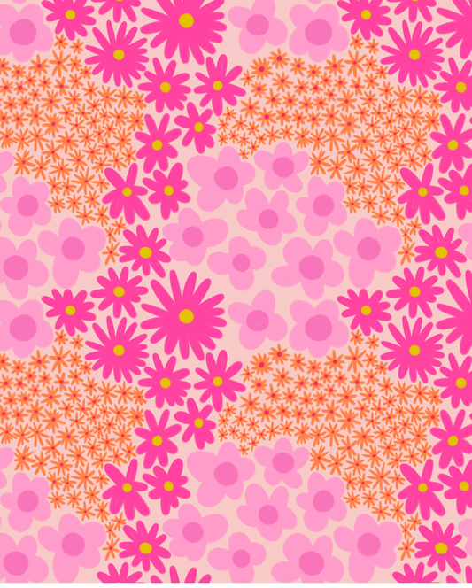 Pink floral