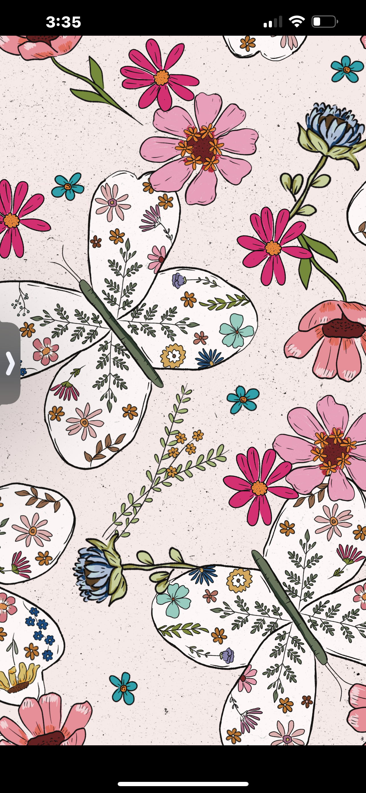 Wild butterfly print