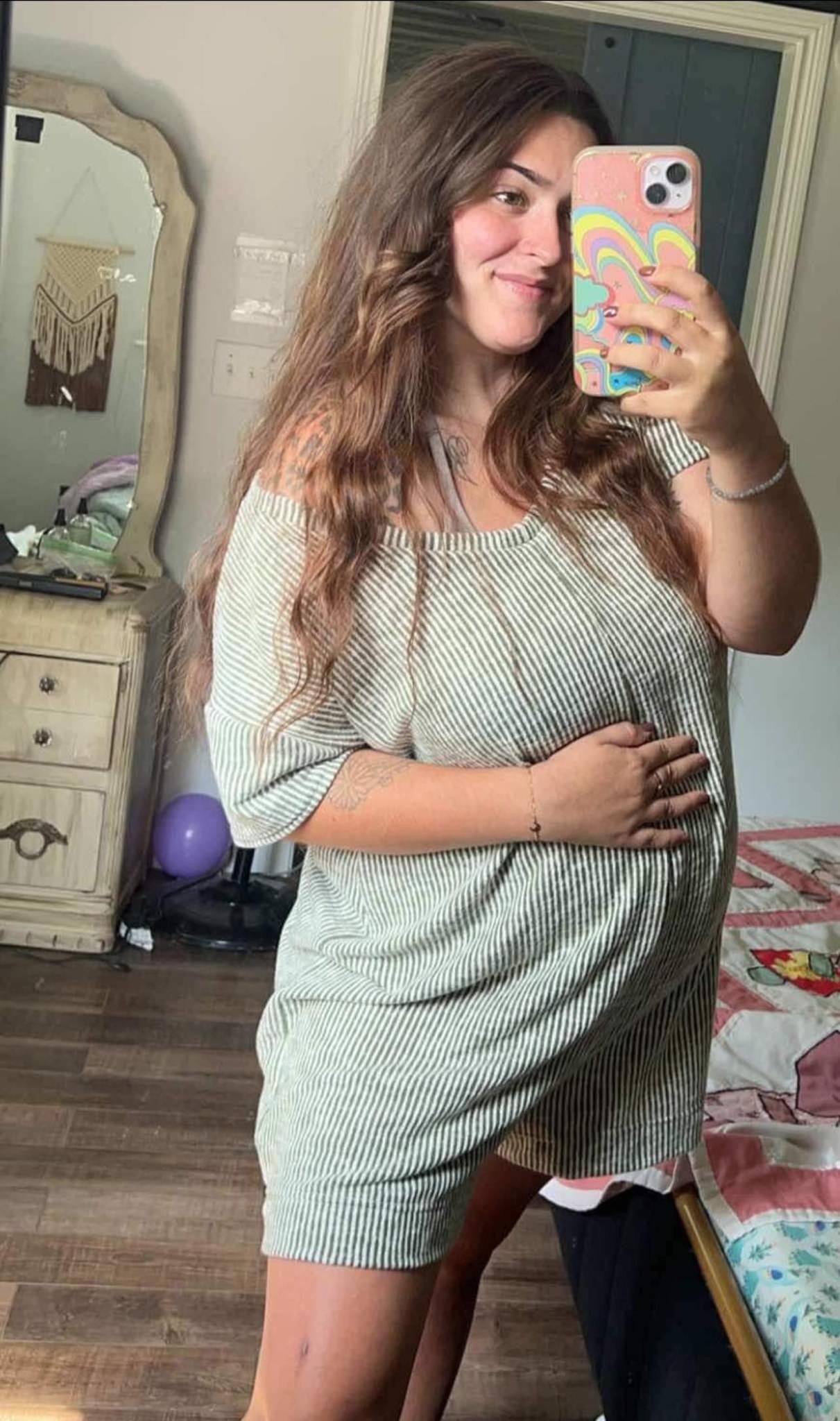 Kid romper only. matching with mama one