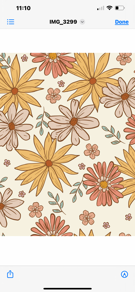 Fall color fabric