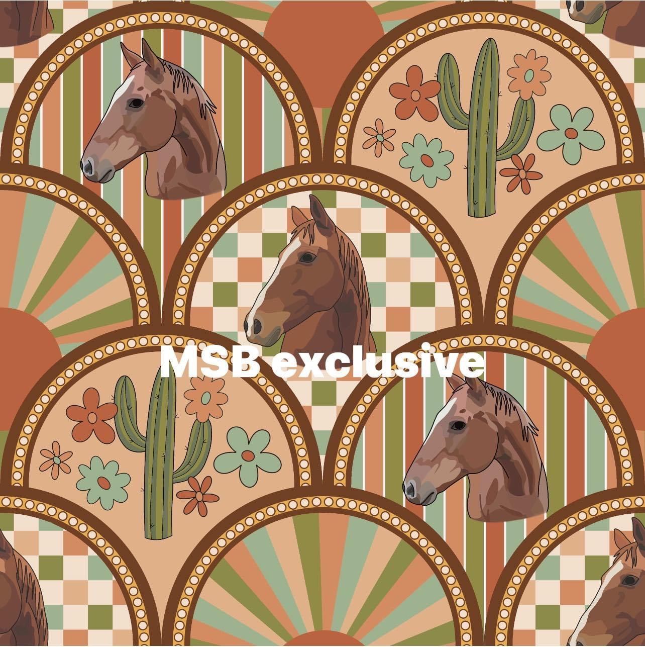 MSB exclusive horse