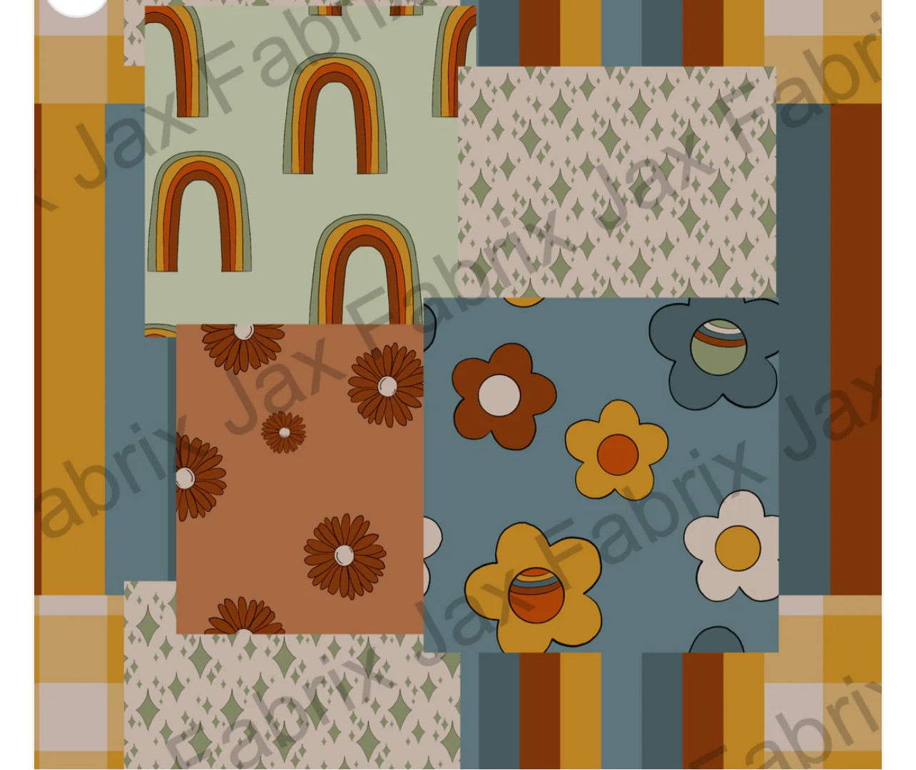Retro patchwork