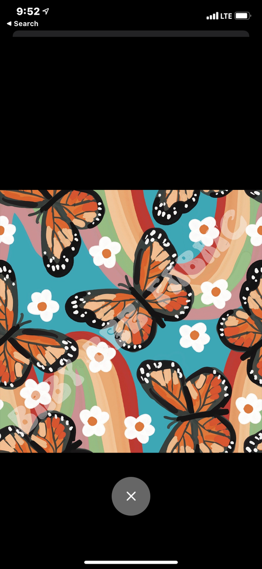 Butterfly rainbow girls