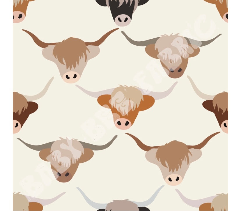 Cowgirl fabric (pick fabric with outfit)