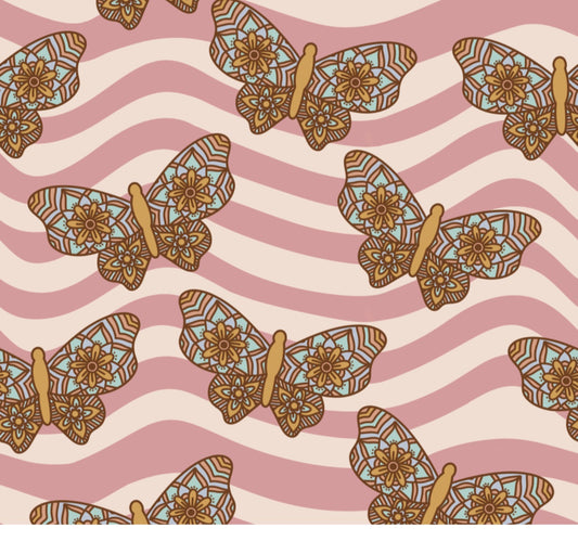 Retro butterfly