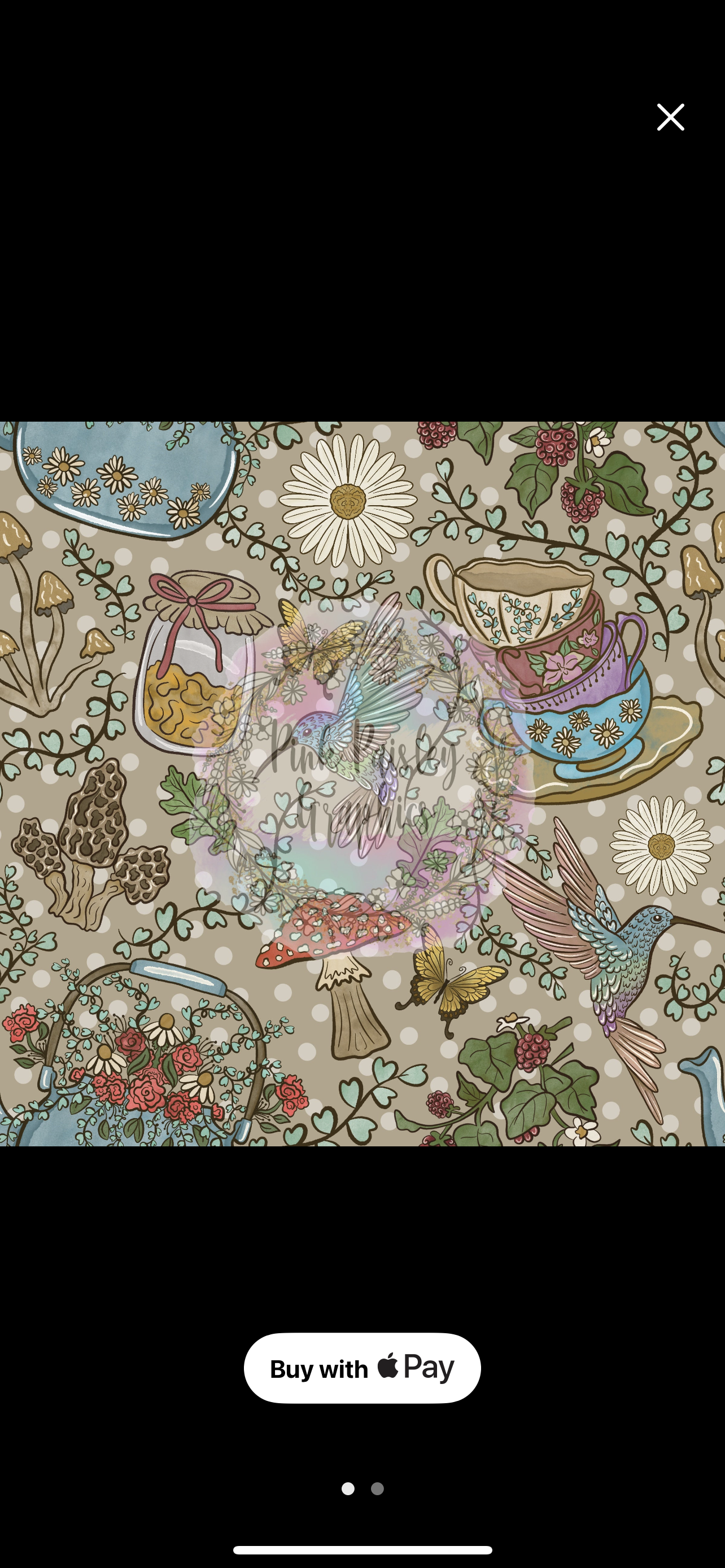 Garden bloom fabric