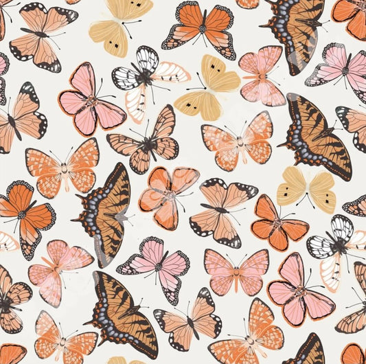 Bright butterfly girls