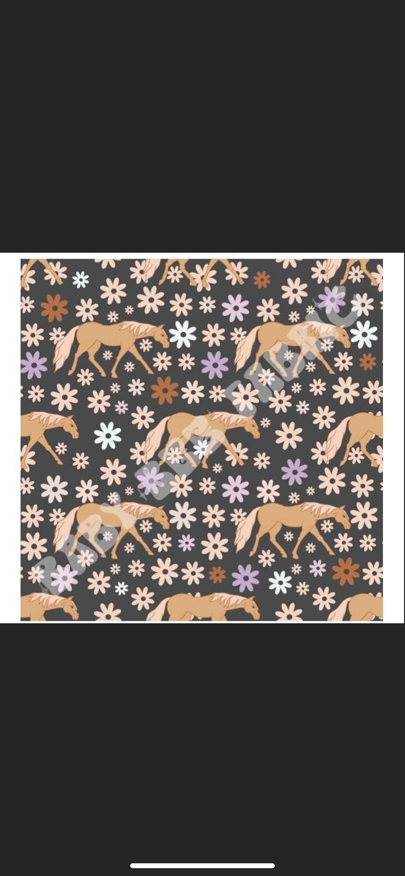 Cowgirl fabric (pick fabric with outfit)