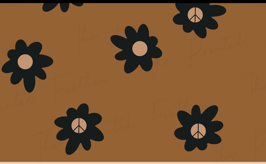 Peach rust fabric