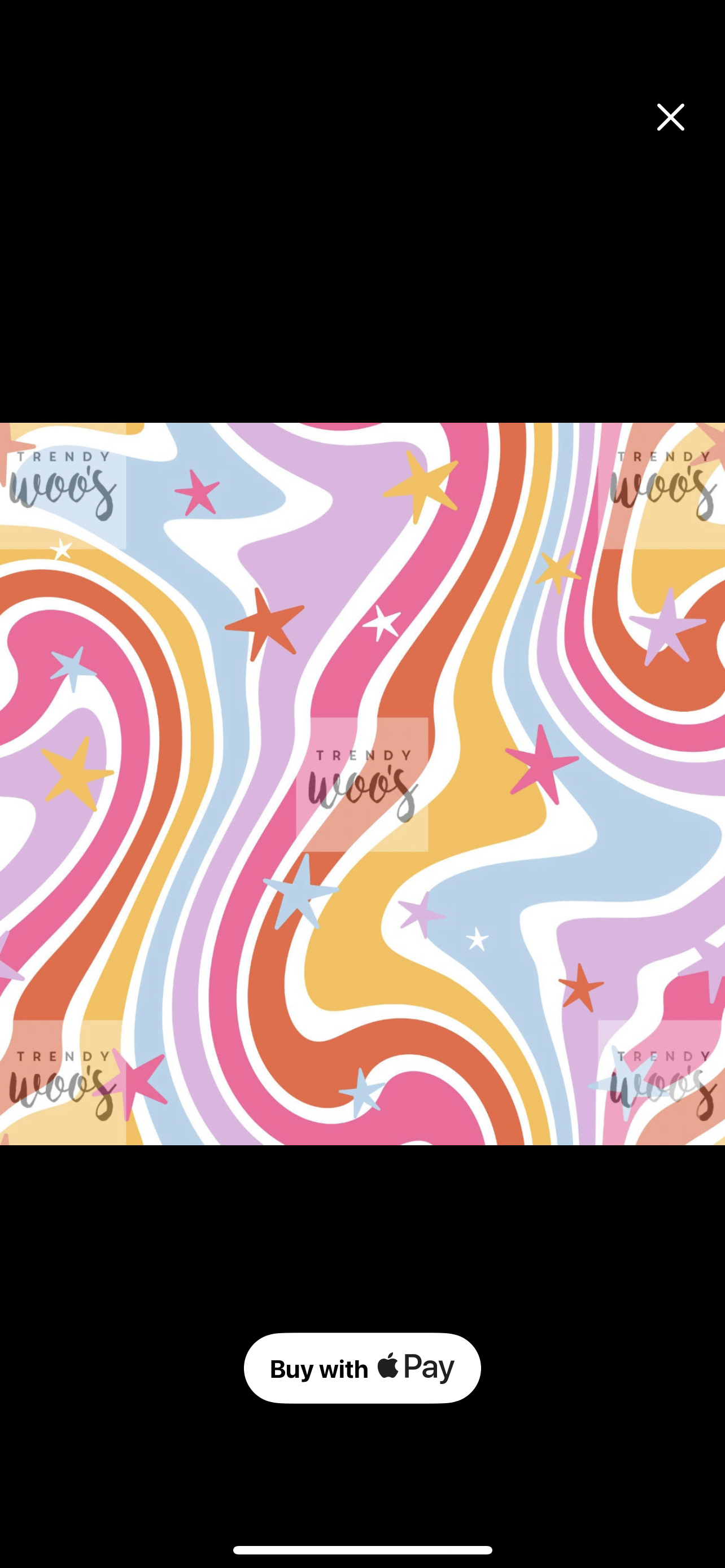 Wild stars fabric
