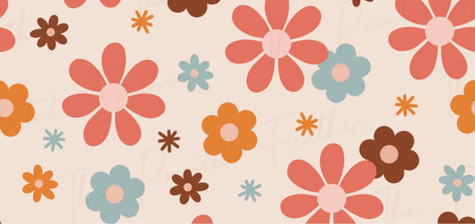 Spring retro floral