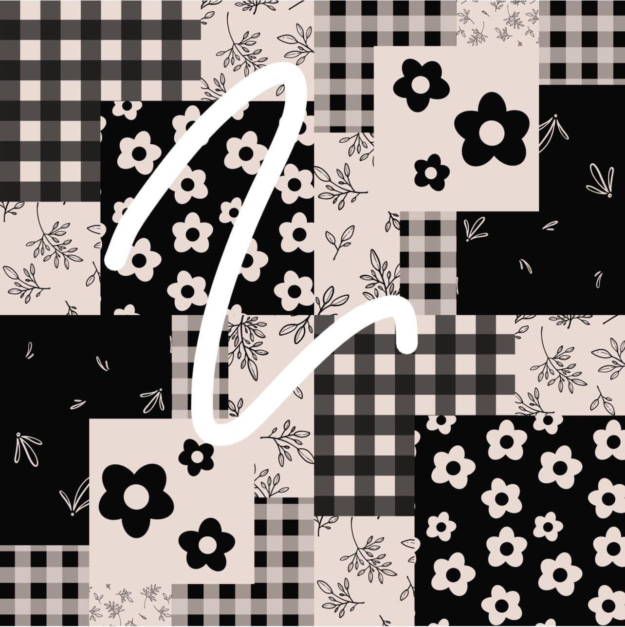 Blk&white patchworks